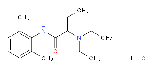 2-(diethylamino)-N-(2,6-dimethylphenyl)butanamide hydrochloride