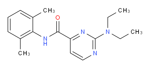 2-(diethylamino)-N-(2,6-dimethylphenyl)pyrimidine-4-carboxamide