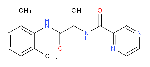 N-(1-((2,6-dimethylphenyl)amino)-1-oxopropan-2-yl)pyrazine-2-carboxamide