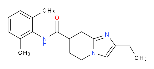 N-(2,6-dimethylphenyl)-2-ethyl-5,6,7,8-tetrahydroimidazo[1,2-a]pyridine-7-carboxamide