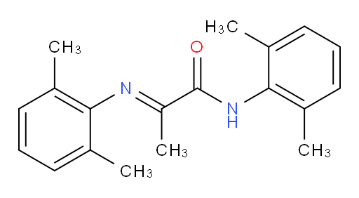 (E)-N-(2,6-dimethylphenyl)-2-((2,6-dimethylphenyl)imino)propanamide