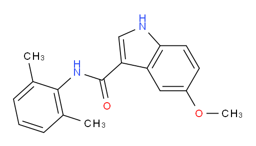 N-(2,6-dimethylphenyl)-5-methoxy-1H-indole-3-carboxamide