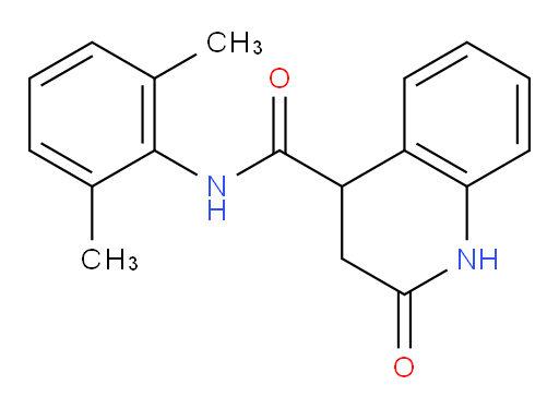 N-(2,6-dimethylphenyl)-2-oxo-1,2,3,4-tetrahydroquinoline-4-carboxamide