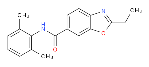 N-(2,6-dimethylphenyl)-2-ethylbenzo[d]oxazole-6-carboxamide
