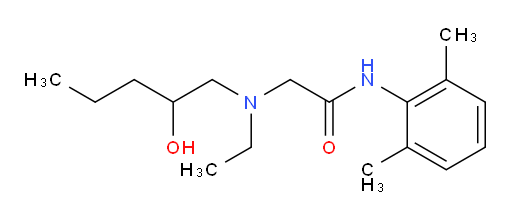 N-(2,6-dimethylphenyl)-2-(ethyl(2-hydroxypentyl)amino)acetamide