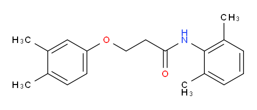 3-(3,4-dimethylphenoxy)-N-(2,6-dimethylphenyl)propanamide