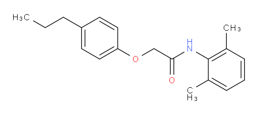 N-(2,6-dimethylphenyl)-2-(4-propylphenoxy)acetamide