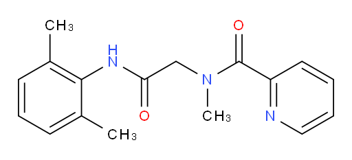 N-(2-((2,6-dimethylphenyl)amino)-2-oxoethyl)-N-methylpicolinamide