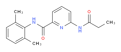N-(2,6-dimethylphenyl)-6-propionamidopicolinamide