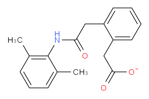 2-(2-(2-((2,6-dimethylphenyl)amino)-2-oxoethyl)phenyl)acetate