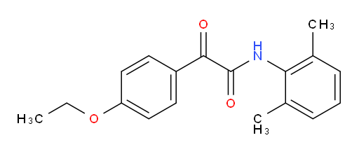 N-(2,6-dimethylphenyl)-2-(4-ethoxyphenyl)-2-oxoacetamide