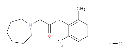 2-(azepan-1-yl)-N-(2,6-dimethylphenyl)acetamide hydrochloride