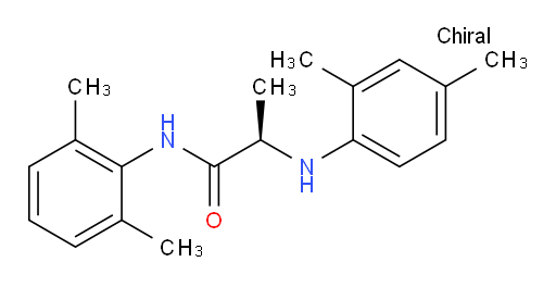 (R)-N-(2,6-dimethylphenyl)-2-((2,4-dimethylphenyl)amino)propanamide