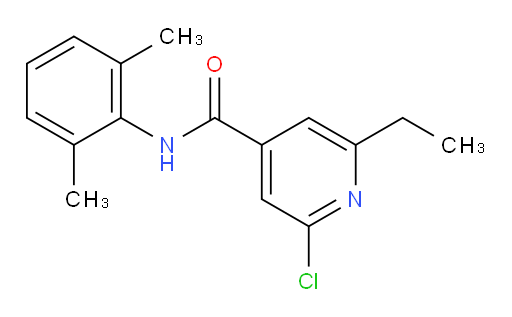 2-chloro-N-(2,6-dimethylphenyl)-6-ethylisonicotinamide