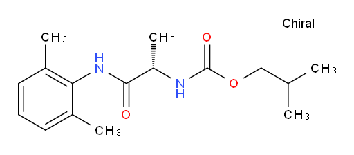 (S)-isobutyl (1-((2,6-dimethylphenyl)amino)-1-oxopropan-2-yl)carbamate