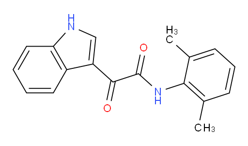 N-(2,6-dimethylphenyl)-2-(1H-indol-3-yl)-2-oxoacetamide