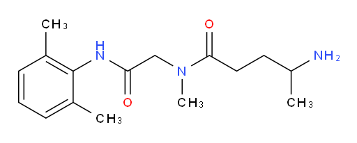 4-amino-N-(2-((2,6-dimethylphenyl)amino)-2-oxoethyl)-N-methylpentanamide