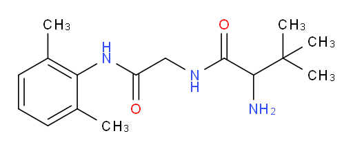 2-amino-N-(2-((2,6-dimethylphenyl)amino)-2-oxoethyl)-3,3-dimethylbutanamide