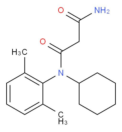 N1-cyclohexyl-N1-(2,6-dimethylphenyl)malonamide