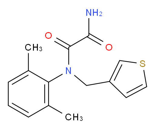 N1-(2,6-dimethylphenyl)-N1-(thiophen-3-ylmethyl)oxalamide