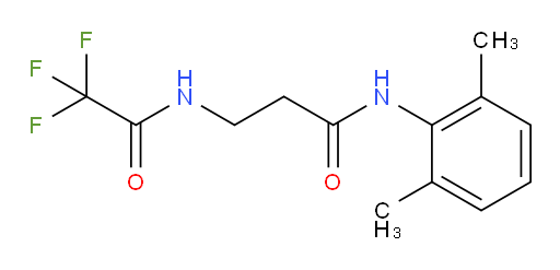 N-(2,6-dimethylphenyl)-3-(2,2,2-trifluoroacetamido)propanamide