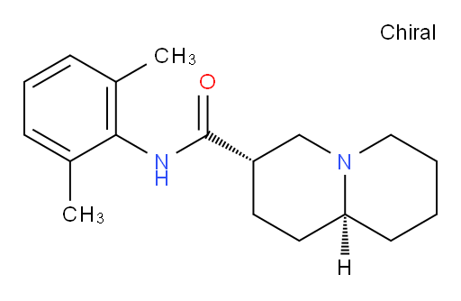 (3S,9aS)-N-(2,6-dimethylphenyl)octahydro-1H-quinolizine-3-carboxamide