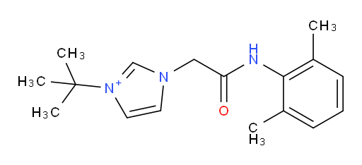 3-(tert-butyl)-1-(2-((2,6-dimethylphenyl)amino)-2-oxoethyl)-1H-imidazol-3-ium