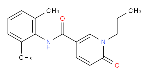 N-(2,6-dimethylphenyl)-6-oxo-1-propyl-1,6-dihydropyridine-3-carboxamide