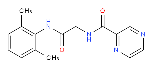 N-(2-((2,6-dimethylphenyl)amino)-2-oxoethyl)pyrazine-2-carboxamide