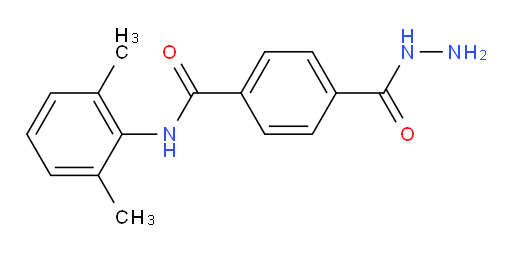 N-(2,6-dimethylphenyl)-4-(hydrazinecarbonyl)benzamide