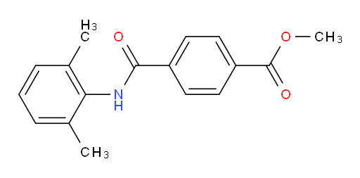 methyl 4-((2,6-dimethylphenyl)carbamoyl)benzoate