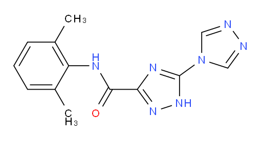 N-(2,6-dimethylphenyl)-2H-[3,4'-bi(1,2,4-triazole)]-5-carboxamide
