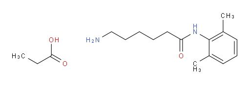 6-amino-N-(2,6-dimethylphenyl)hexanamide propionate