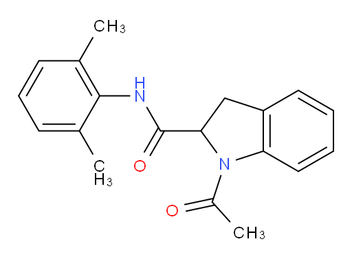 1-acetyl-N-(2,6-dimethylphenyl)indoline-2-carboxamide