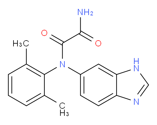 N1-(1H-benzo[d]imidazol-6-yl)-N1-(2,6-dimethylphenyl)oxalamide