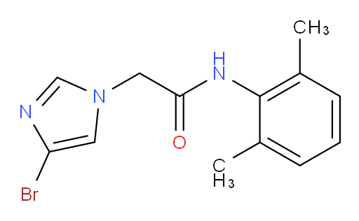 2-(4-bromo-1H-imidazol-1-yl)-N-(2,6-dimethylphenyl)acetamide