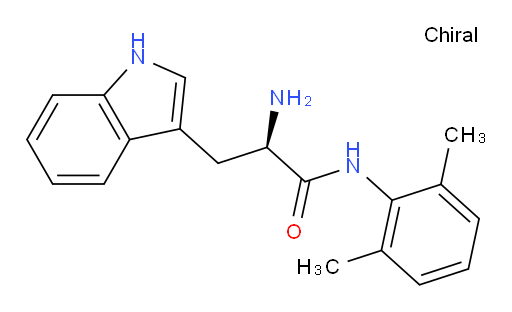 (R)-2-amino-N-(2,6-dimethylphenyl)-3-(1H-indol-3-yl)propanamide