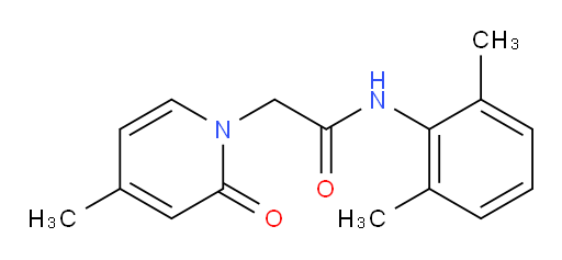 N-(2,6-dimethylphenyl)-2-(4-methyl-2-oxopyridin-1(2H)-yl)acetamide