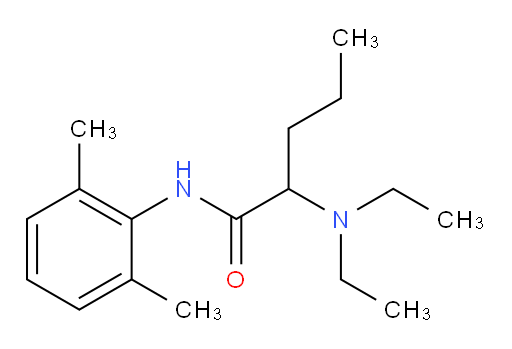 2-(diethylamino)-N-(2,6-dimethylphenyl)pentanamide