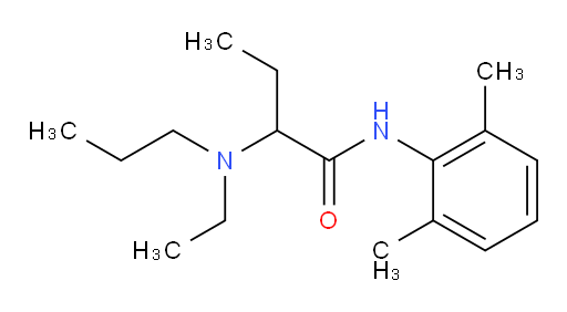 N-(2,6-dimethylphenyl)-2-(ethyl(propyl)amino)butanamide