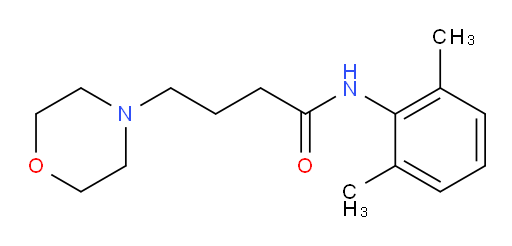 N-(2,6-dimethylphenyl)-4-morpholinobutanamide