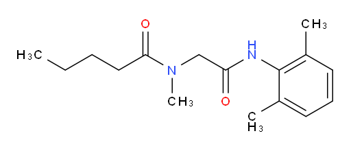 N-(2-((2,6-dimethylphenyl)amino)-2-oxoethyl)-N-methylpentanamide