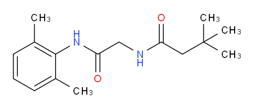 N-(2-((2,6-dimethylphenyl)amino)-2-oxoethyl)-3,3-dimethylbutanamide