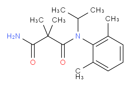 N1-(2,6-dimethylphenyl)-N1-isopropyl-2,2-dimethylmalonamide