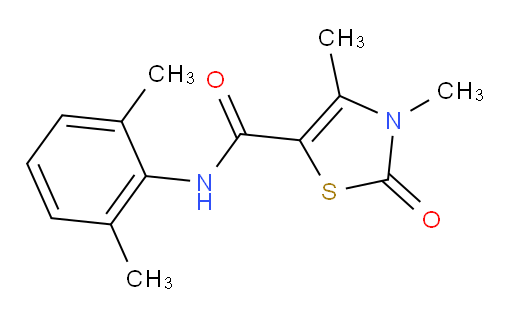 N-(2,6-dimethylphenyl)-3,4-dimethyl-2-oxo-2,3-dihydrothiazole-5-carboxamide