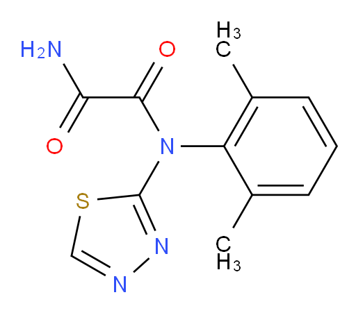 N1-(2,6-dimethylphenyl)-N1-(1,3,4-thiadiazol-2-yl)oxalamide