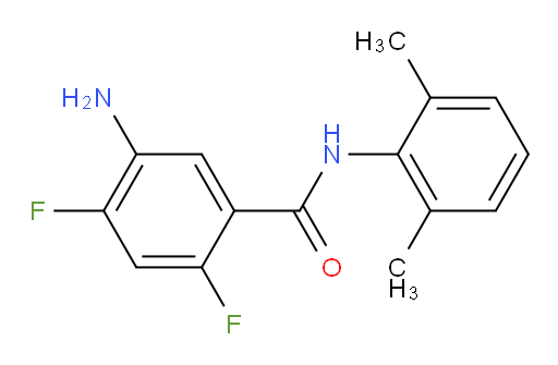 5-amino-N-(2,6-dimethylphenyl)-2,4-difluorobenzamide