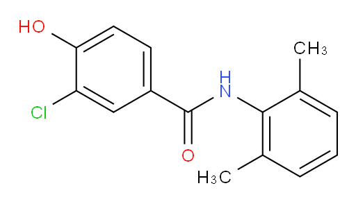 3-chloro-N-(2,6-dimethylphenyl)-4-hydroxybenzamide