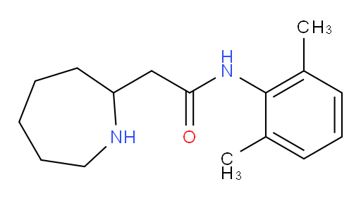 2-(azepan-2-yl)-N-(2,6-dimethylphenyl)acetamide