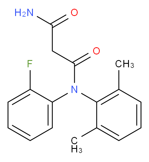 N1-(2,6-dimethylphenyl)-N1-(2-fluorophenyl)malonamide